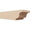 Ekena Millwork 6in. W x 4in. H x 16in. L Newport Woodgrain TimberThane Rafter Tail, Primed Tan RFTUR06X04X16NEWRCPR - alternate 1